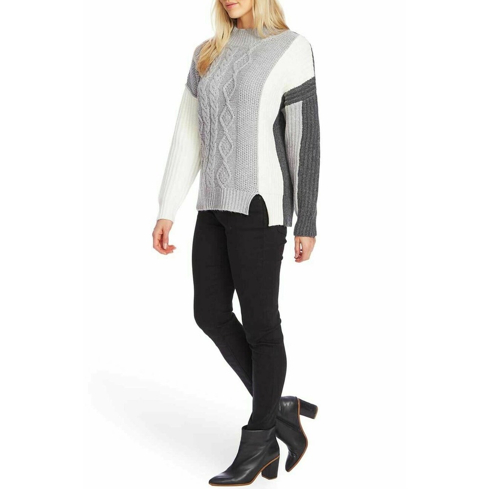Vince Camuto Colorblock Sweater Small